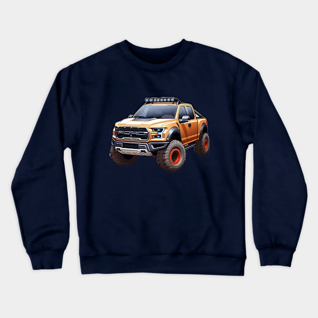 F150 Raptor Crewneck Sweatshirt by DavidLoblaw